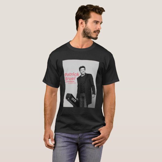 T-shirt sixpart patrick bruel TOURNEE ACOUSTIQUE (Devant entier)