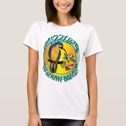 T-SHIRT SIZZLIN PARROS (Devant)
