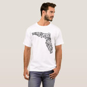 T-shirt sjabloon (Voorkant volledig)