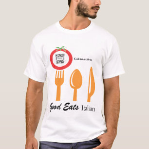 T-Shirt Sjabloon Casual Dining Italiaans