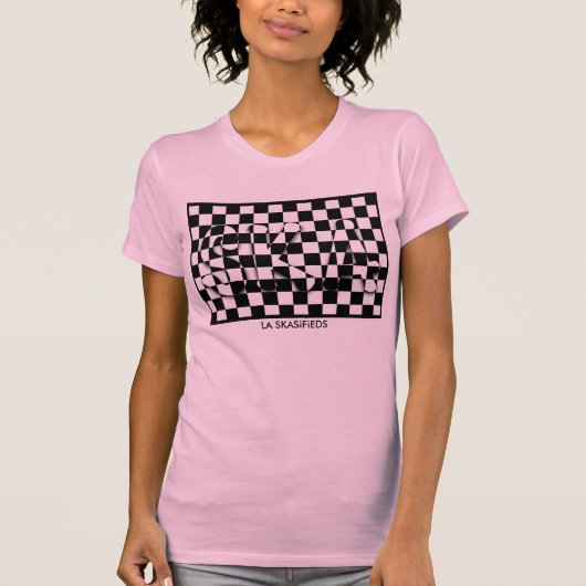 T-shirt ska, LA SKASiFiEDS (Devant)