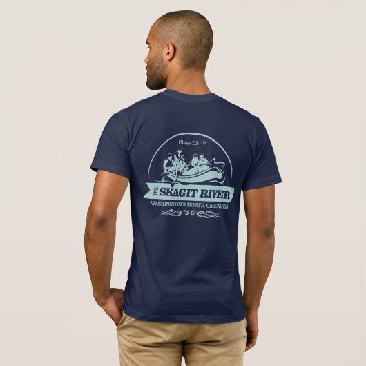 T-shirt Skagit River (rafting 2) (Dos entier)