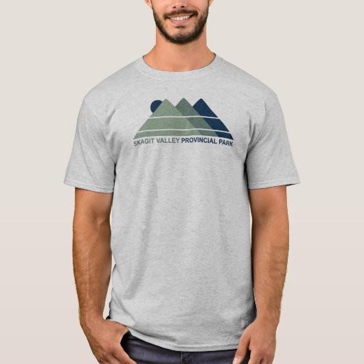 T-shirt Skagit Valley Provincial Park Mountain Sun (Devant)