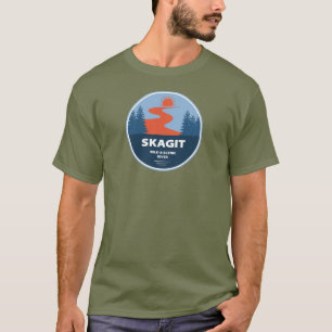 T-shirt Skagit Wild Et Pittoresque River Washington
