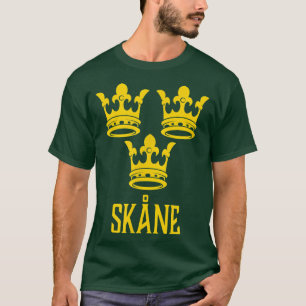 T-shirt Skane, Suède - Suédois Sverige