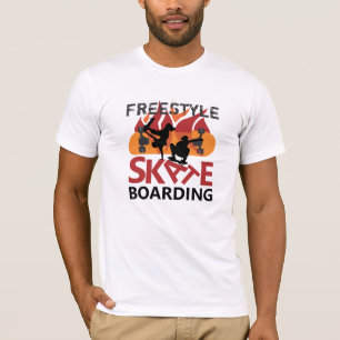 T-shirt Skate acrobatique