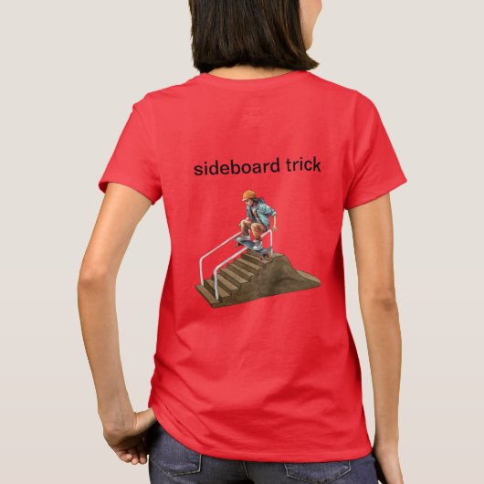 T-shirt skate board (Dos)