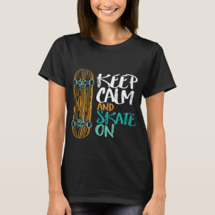 T-shirt Skate cool En Panne Garder Patinage Calme Sur