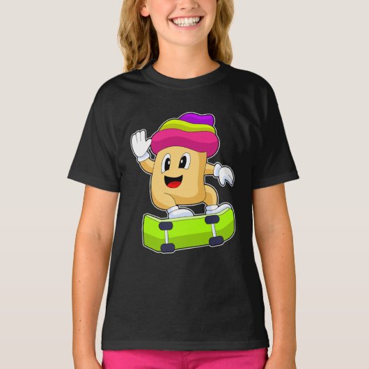 T-shirt Skate Cupcake (Devant)