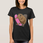 T-shirt Skate de castor (Devant)