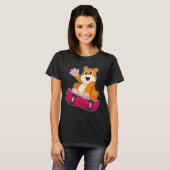T-shirt Skate de Hamster (Devant entier)