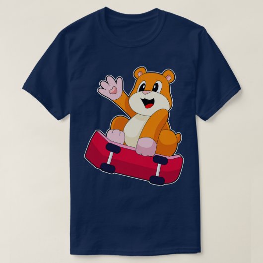 T-shirt Skate de Hamster (Design devant)