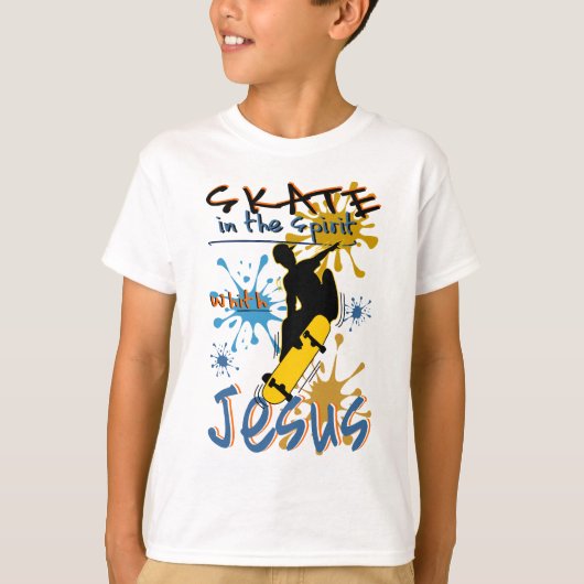 T-shirt Skate in the Spirit (Devant)
