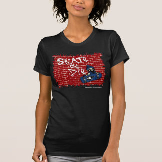 T-shirt Skate Ou Die Ladies Twofer Sheer (Équipé)