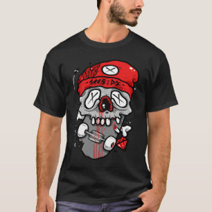 T-shirt Skate ou Die Skater Board American Cool Graphisme