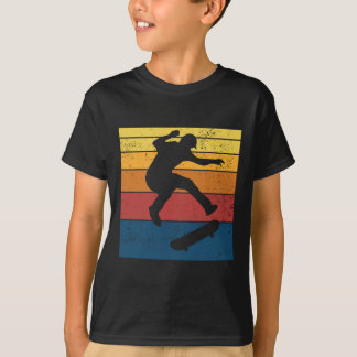 T-shirt Skate Planche à roulettes Rétro Vintage Cadeau