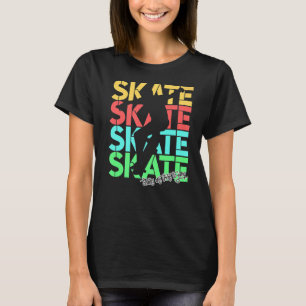 T-shirt Skate Rétro Stairs Sont Là Pour Sauter Patinage