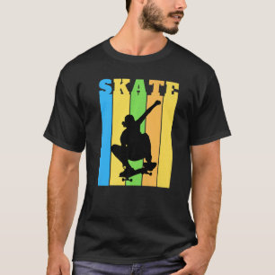 T-shirt Skate Skate Skate Skateboard Sport Boys Men Ap