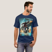 T-shirt Skate Tricks Under the Brooklyn Bridge NYC Street (Devant entier)