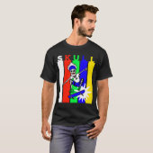 T-shirt skateboard (Devant entier)