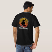 T-shirt Skateboard avec devis de vie (Dos entier)