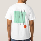 T-SHIRT SKATEBOARD DE LIGNES MODERNES (Dos)