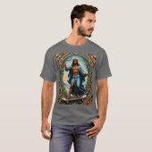 T-shirt Skateboard Jesus Holy Icon Tee (Devant entier)