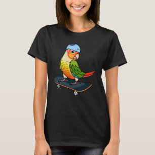 T-shirt Skateboard Parrot I Green Cheek Pineappa Conur