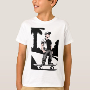T-shirt Skateboard pour enfants