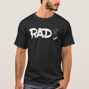 T-shirt Skateboard raccoon cascades skate hall patin rolle