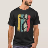 T-shirt Skateboard Retro Skateboard Skater Skatepark Ska (Devant)
