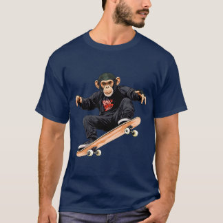 T-shirt skateboard singe