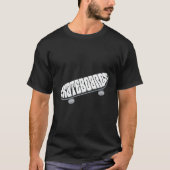 T-shirt Skateboard Skate board Skate Boarding Skate (Devant)