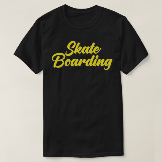 T-shirt Skateboard Skate Boaring Skateboard 2 (Design devant)