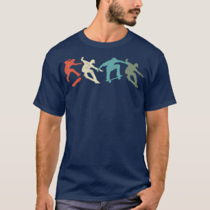 T-shirt Skateboard Skateboard Retro Cadeau pour (3)