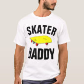 T-shirt SKATEBOARDER DADDY (DAD) (Devant)
