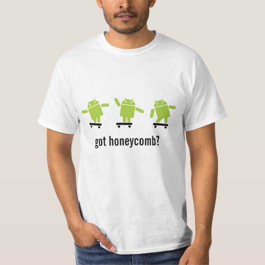 T-shirt Skateboarding androïde (Devant)