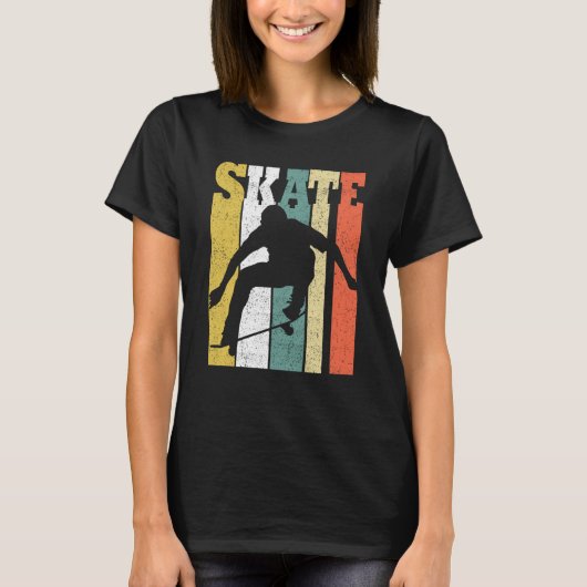 T-shirt Skateboarding Skate Skater Skateboarder (Devant)