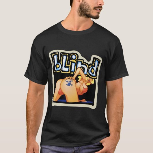 T-shirt Skateboards Aveugles Skeleton Hook Up Skate Houps (Devant)