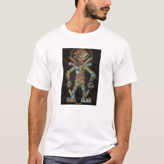 T-shirt Skatebotron le robot géant (Devant)