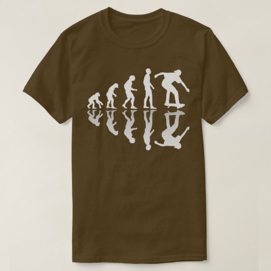 T-shirt Skater Evolution (Design devant)