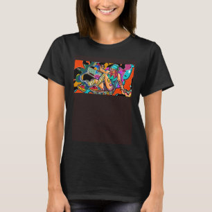 T-shirt Skater Girl Vêtements esthétique japonaise Style S