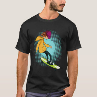 T-shirt Skaters Ayant Amusant Cool Skateboard Cadeau Pour