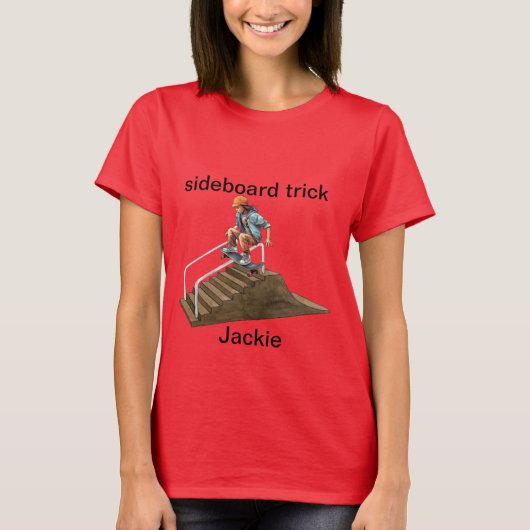 T-shirt skateur (Devant)