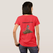 T-shirt skateur (Dos entier)