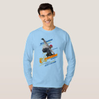 Skateur de Sport Extrême Rétro | Homme Manches Lg.