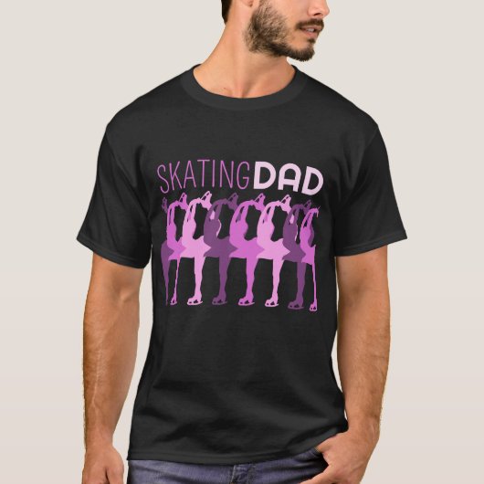 T-shirt Skating DAD figure skating Synchronized Group (Devant)