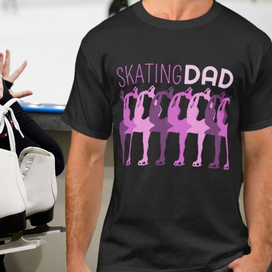 T-shirt Skating DAD figure skating Synchronized Group