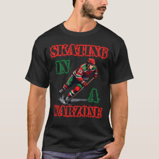 T-shirt Skating in a warzone