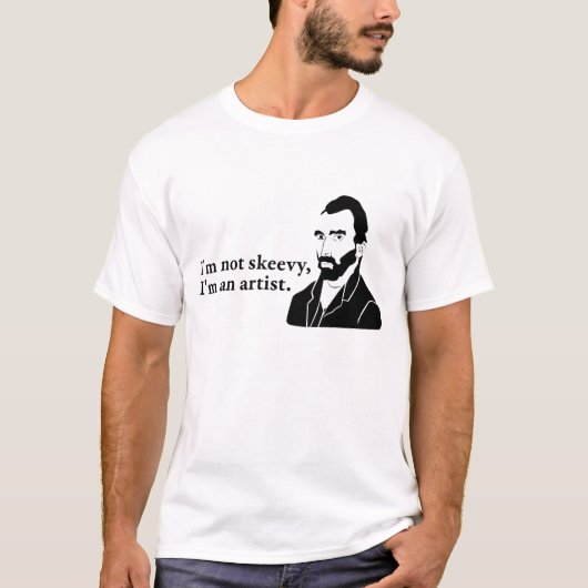 T-shirt Skeevy Van Gogh (Devant)